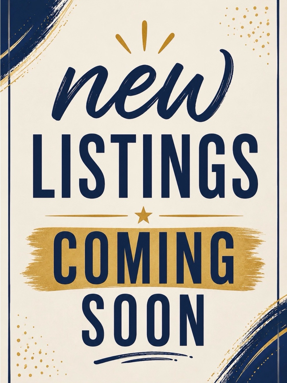Stay tuned for new listings I will be adding soon.